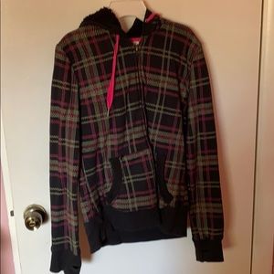 Roxy zipper up sweatshirt